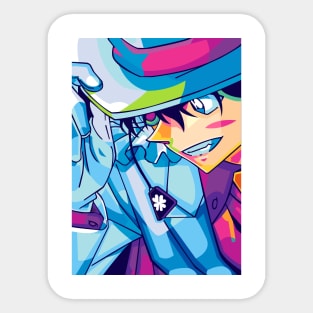 Kaito Kid pop art Sticker